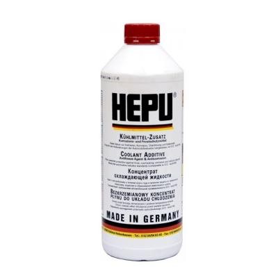 Антифриз Hepu, концентрат красный, 1.5л